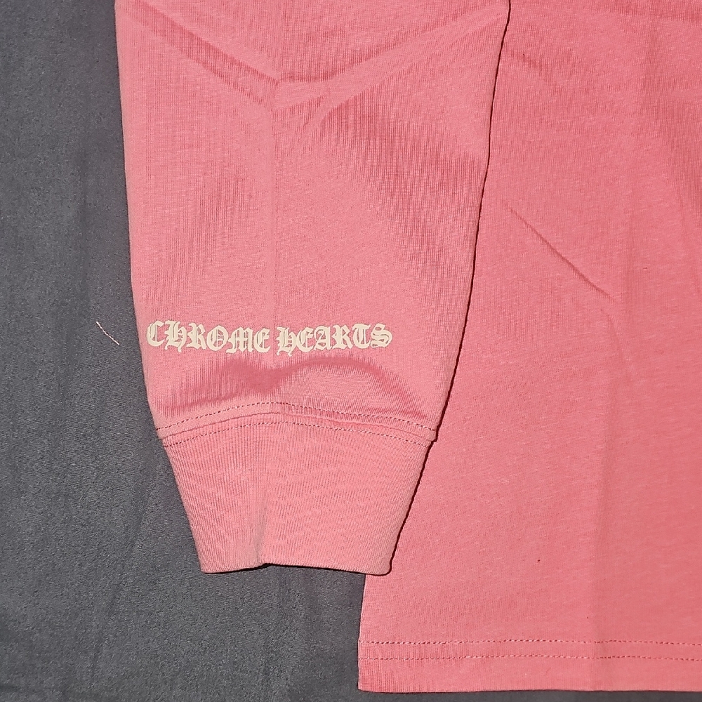 Chrome Hearts Pink Long Sleeve Tee - Picture 4 of 16